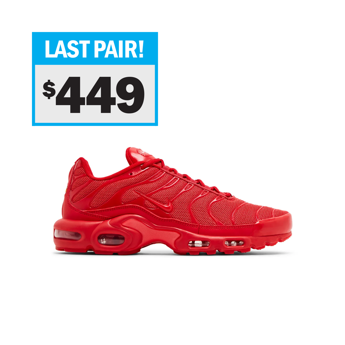 Nike AIRMAX PLUS LAVA RED