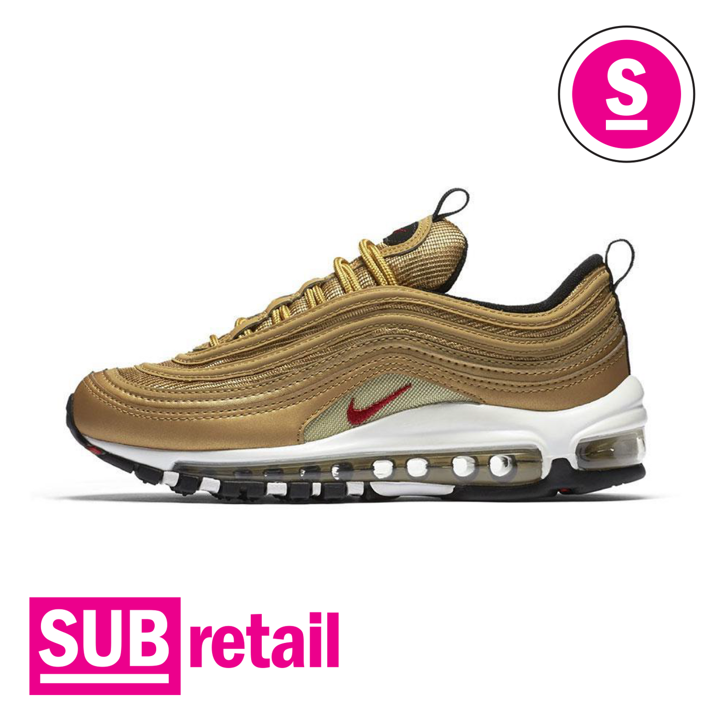 Nike AIRMAX 97 OG METALLIC GOLD