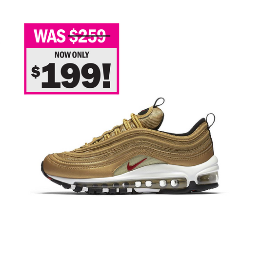 Nike AIRMAX 97 OG METALLIC GOLD