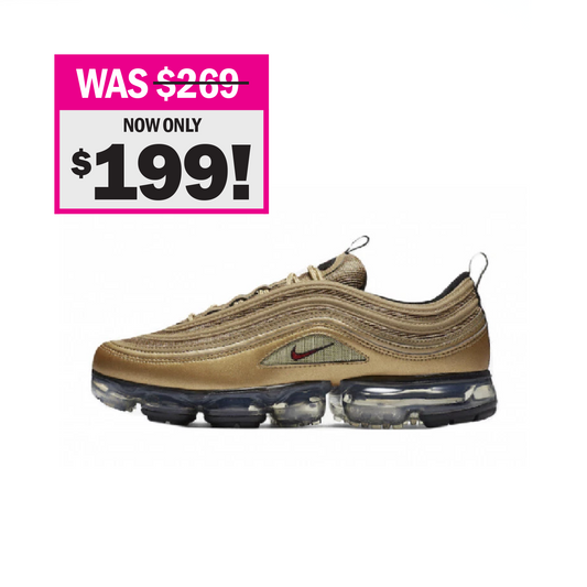Nike VAPORMAX 97 METALLIC GOLD