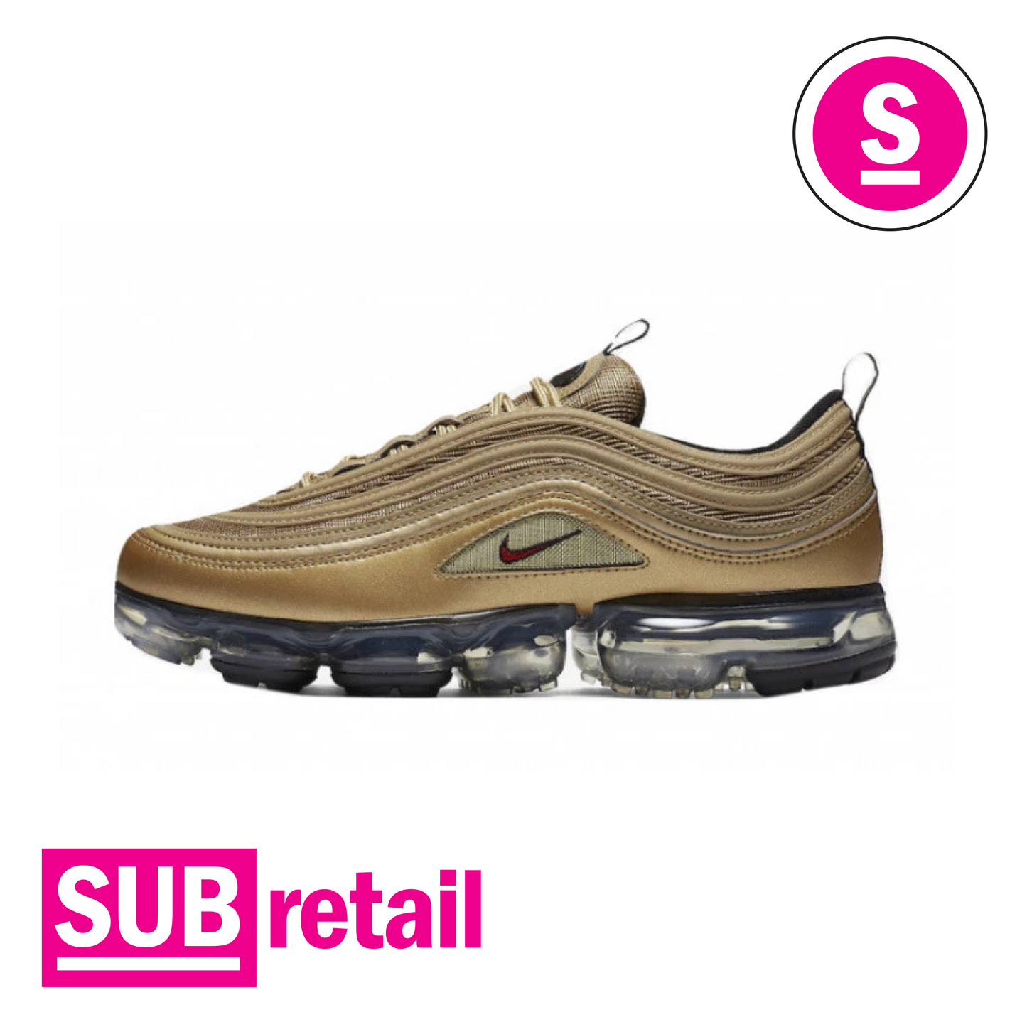 Nike VAPORMAX 97 METALLIC GOLD