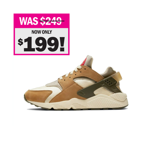 Nike AIR HUARACHE STUSSY DESERT OAK
