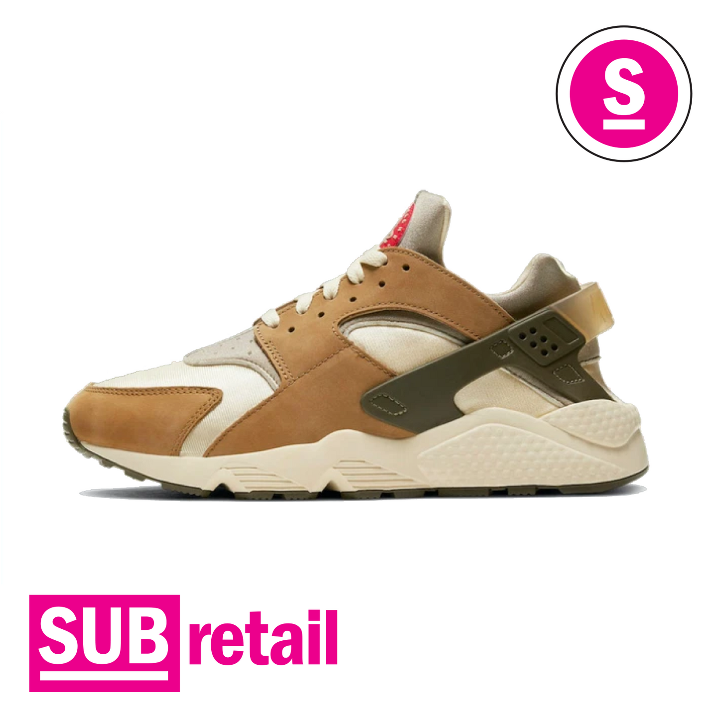 Nike AIR HUARACHE STUSSY DESERT OAK
